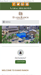 Mobile Screenshot of evansranchapt.com