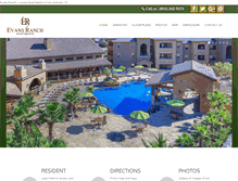 Tablet Screenshot of evansranchapt.com